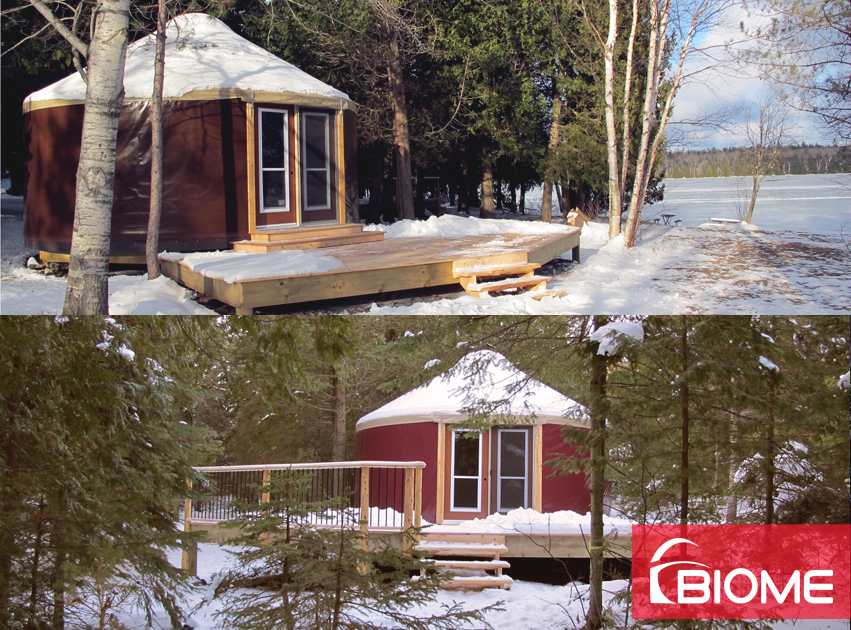 Yourte.ca photos, Biome